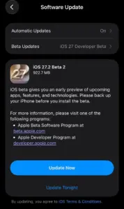 Apple Releases iOS 27.2 Beta 2 to Developers, Unveiling Health Updates and Siri AI Expansion Ahead of iPhone Duo Launch