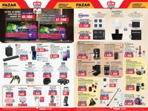BİM Reveals October 18 Tech Deals Catalog Featuring LG 4K QNED Mini LED Televisions and Soundbar Systems