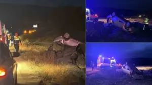 Miraculous Escape in Ankara: Driver Unharmed After Car Flips Multiple Times on Bala Highway