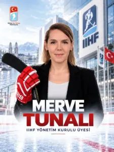 Turkey Makes History in Winter Sports: Dr. Merve Tunal Elected to the IIHF Board of Directors